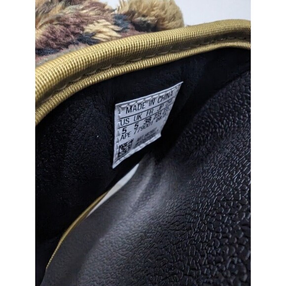 Adidas Jeremy Scott Adilette Teddy Bear Camo Slides H02882 Men's Size 5 NEW - Picture 6 of 8